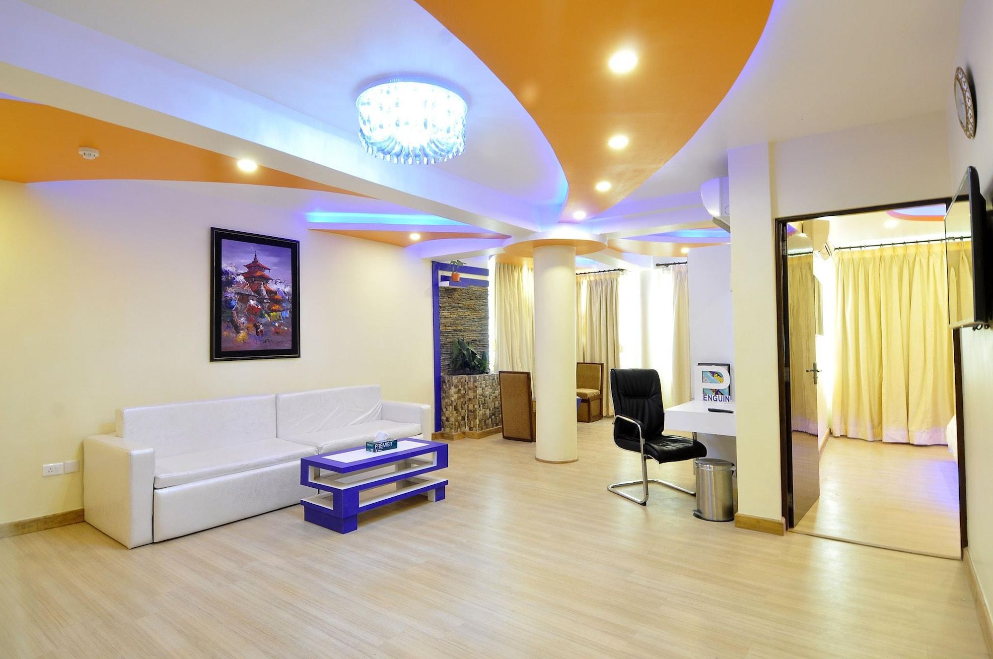Royal Penguin Boutique Hotel & Spa Kathmandu Exterior foto